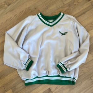 Philadelphia Eagles Vintage Pullover Windbreaker Men’s XL